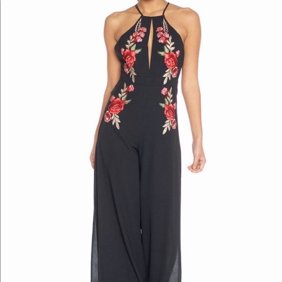 Size small black jumpsuit. - Picture 2 of 2